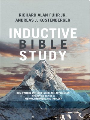 cover image of Inductive Bible Study